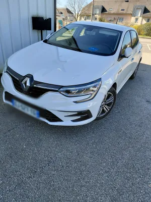 Renault Mégane blanche